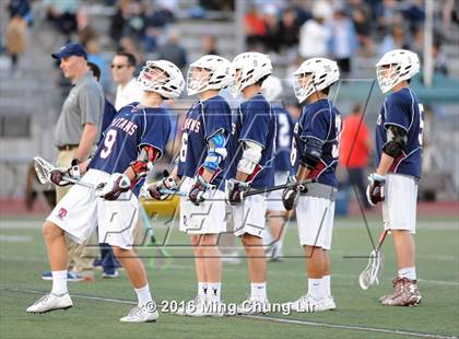Thumbnail 1 in St. Margaret's vs. Corona del Mar (US Lacrosse Orange County Final) photogallery.