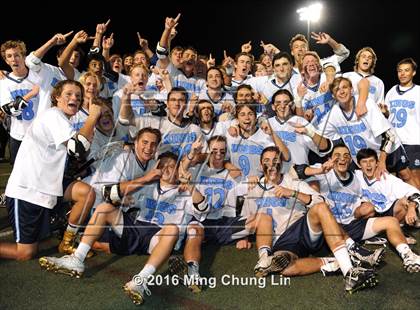 Thumbnail 2 in St. Margaret's vs. Corona del Mar (US Lacrosse Orange County Final) photogallery.
