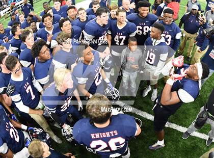 Thumbnail 3 in Lafayette Christian Academy vs. Ascension Catholic (LHSAA Division IV Final) photogallery.