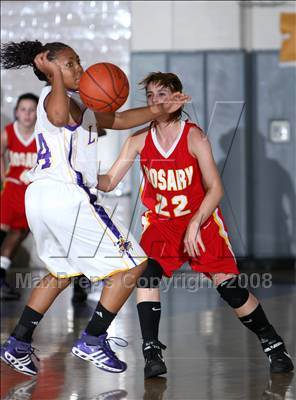 Thumbnail 3 in Rosary @ Lynwood (CIF SS Playoffs) photogallery.