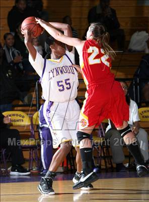 Thumbnail 1 in Rosary @ Lynwood (CIF SS Playoffs) photogallery.