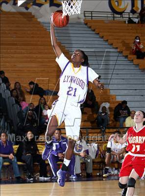 Thumbnail 2 in Rosary @ Lynwood (CIF SS Playoffs) photogallery.