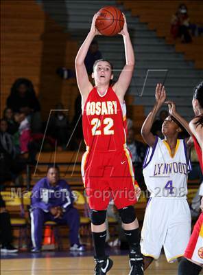 Thumbnail 1 in Rosary @ Lynwood (CIF SS Playoffs) photogallery.