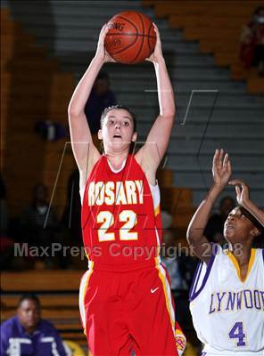Thumbnail 2 in Rosary @ Lynwood (CIF SS Playoffs) photogallery.