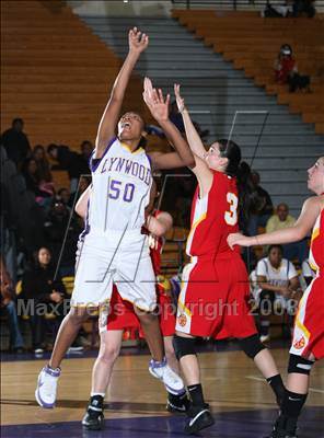Thumbnail 2 in Rosary @ Lynwood (CIF SS Playoffs) photogallery.