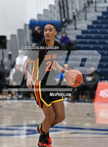 Thumbnail 2 in Oak Hill Academy vs Wasatch Academy (Metro Classic) photogallery.