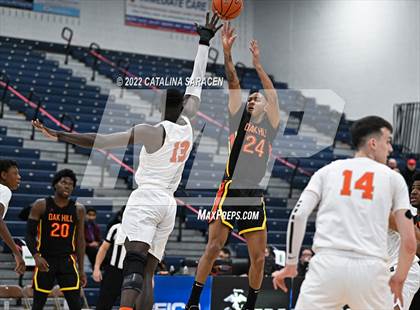Thumbnail 1 in Oak Hill Academy vs Wasatch Academy (Metro Classic) photogallery.