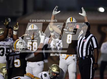Thumbnail 1 in Notre Dame (SO) @ Saint Francis (Honor Bowl) photogallery.
