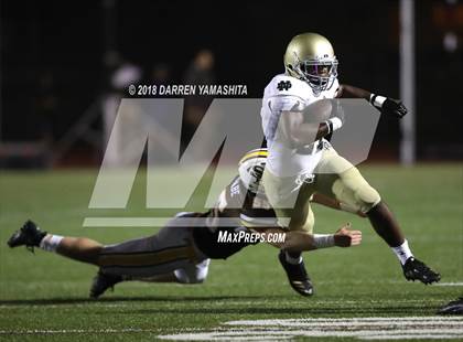 Thumbnail 2 in Notre Dame (SO) @ Saint Francis (Honor Bowl) photogallery.