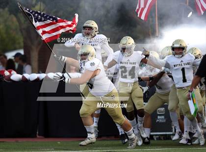 Thumbnail 3 in Notre Dame (SO) @ Saint Francis (Honor Bowl) photogallery.