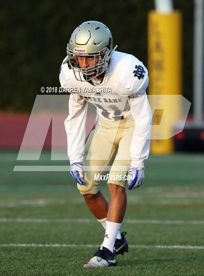 Thumbnail 2 in Notre Dame (SO) @ Saint Francis (Honor Bowl) photogallery.