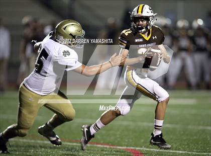 Thumbnail 2 in Notre Dame (SO) @ Saint Francis (Honor Bowl) photogallery.