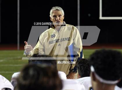 Thumbnail 2 in Notre Dame (SO) @ Saint Francis (Honor Bowl) photogallery.