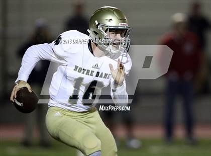 Thumbnail 2 in Notre Dame (SO) @ Saint Francis (Honor Bowl) photogallery.