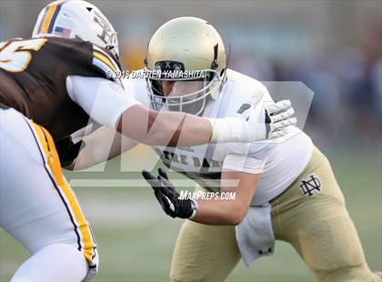 Thumbnail 2 in Notre Dame (SO) @ Saint Francis (Honor Bowl) photogallery.