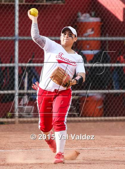 Thumbnail 1 in Tucson High Magnet School vs Marana (Tucson Badger Invitational) photogallery.