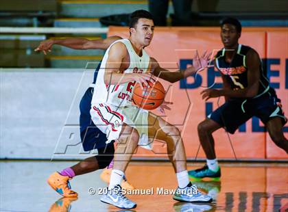 Thumbnail 1 in Orange Lutheran vs George Washington Prep (Beverly Hills 75th Sax Elliot Tournament) photogallery.