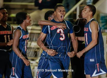 Thumbnail 3 in Orange Lutheran vs George Washington Prep (Beverly Hills 75th Sax Elliot Tournament) photogallery.