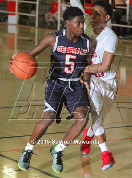 Thumbnail 1 in Orange Lutheran vs George Washington Prep (Beverly Hills 75th Sax Elliot Tournament) photogallery.