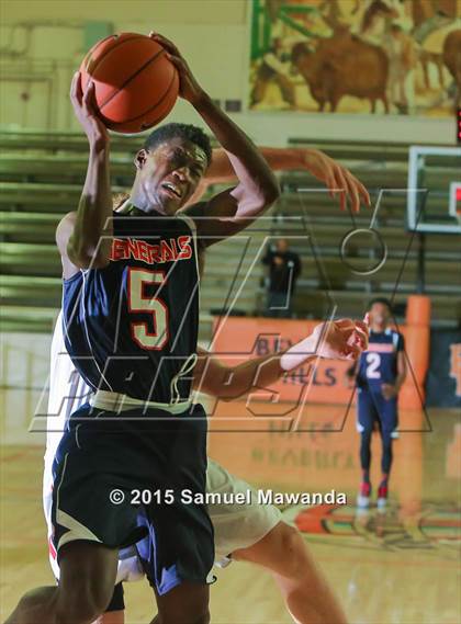 Thumbnail 2 in Orange Lutheran vs George Washington Prep (Beverly Hills 75th Sax Elliot Tournament) photogallery.