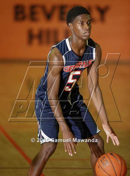 Thumbnail 2 in Orange Lutheran vs George Washington Prep (Beverly Hills 75th Sax Elliot Tournament) photogallery.