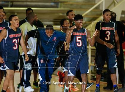 Thumbnail 3 in Orange Lutheran vs George Washington Prep (Beverly Hills 75th Sax Elliot Tournament) photogallery.