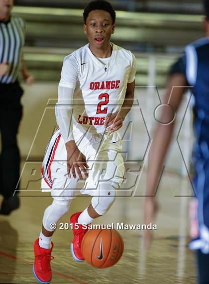 Thumbnail 2 in Orange Lutheran vs George Washington Prep (Beverly Hills 75th Sax Elliot Tournament) photogallery.