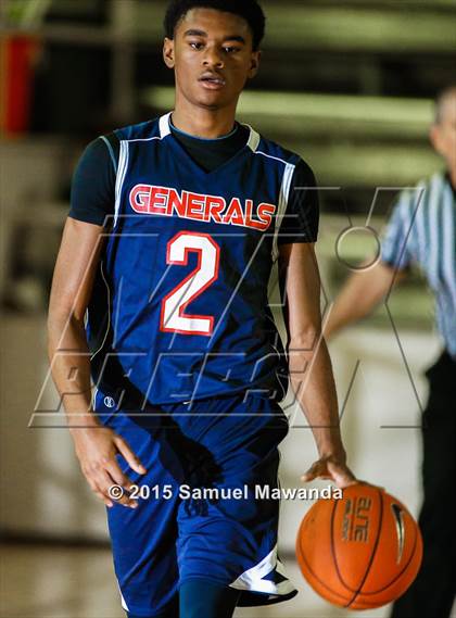 Thumbnail 1 in Orange Lutheran vs George Washington Prep (Beverly Hills 75th Sax Elliot Tournament) photogallery.