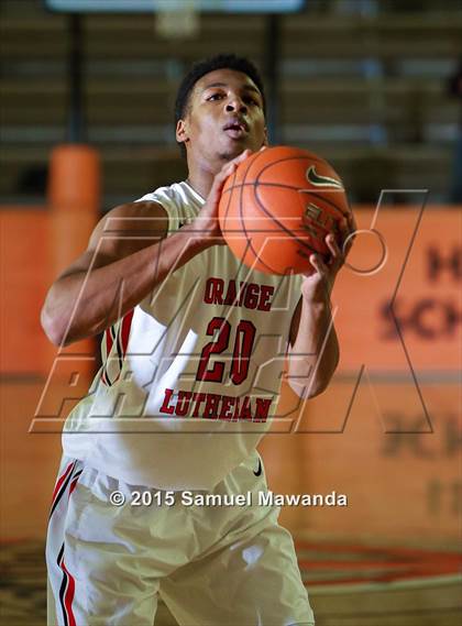 Thumbnail 2 in Orange Lutheran vs George Washington Prep (Beverly Hills 75th Sax Elliot Tournament) photogallery.