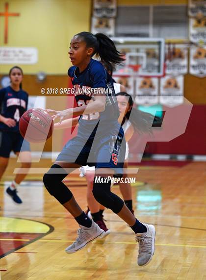 Thumbnail 1 in Cosumnes Oaks vs. Eastside College Prep (Cardinal Newman Classic) photogallery.