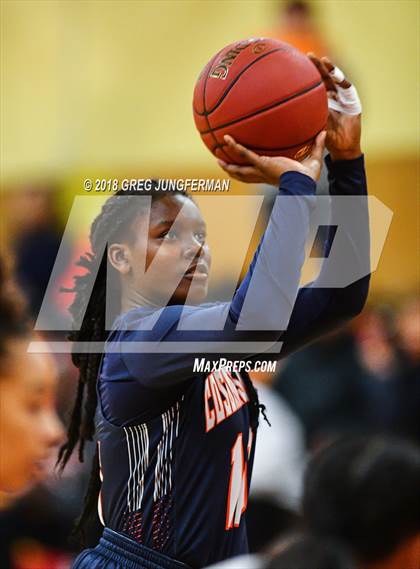 Thumbnail 3 in Cosumnes Oaks vs. Eastside College Prep (Cardinal Newman Classic) photogallery.