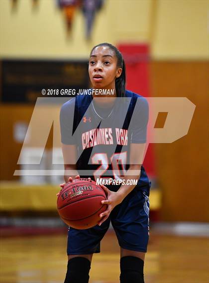 Thumbnail 3 in Cosumnes Oaks vs. Eastside College Prep (Cardinal Newman Classic) photogallery.