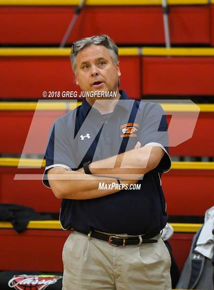 Thumbnail 2 in Cosumnes Oaks vs. Eastside College Prep (Cardinal Newman Classic) photogallery.