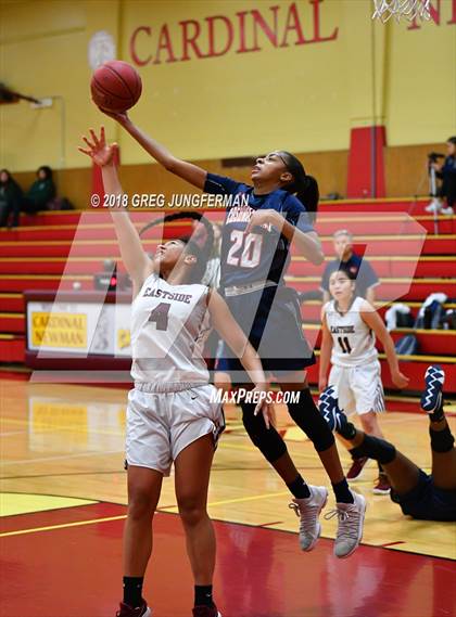 Thumbnail 1 in Cosumnes Oaks vs. Eastside College Prep (Cardinal Newman Classic) photogallery.