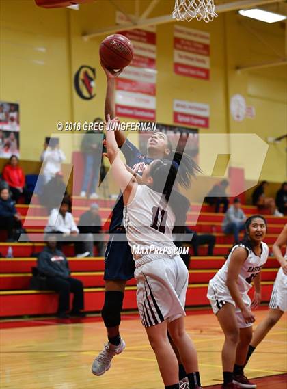 Thumbnail 1 in Cosumnes Oaks vs. Eastside College Prep (Cardinal Newman Classic) photogallery.
