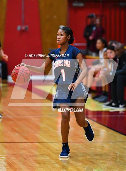 Thumbnail 3 in Cosumnes Oaks vs. Eastside College Prep (Cardinal Newman Classic) photogallery.