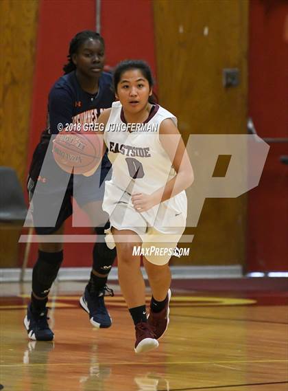 Thumbnail 2 in Cosumnes Oaks vs. Eastside College Prep (Cardinal Newman Classic) photogallery.