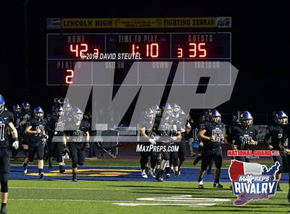Thumbnail 3 in Placer @ Lincoln (2018 MaxPreps Rivalry Series) photogallery.