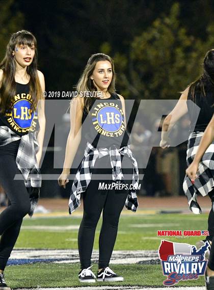 Thumbnail 3 in Placer @ Lincoln (2018 MaxPreps Rivalry Series) photogallery.