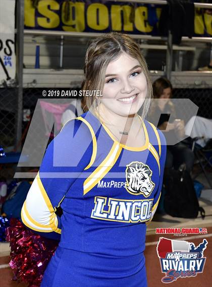 Thumbnail 1 in Placer @ Lincoln (2018 MaxPreps Rivalry Series) photogallery.