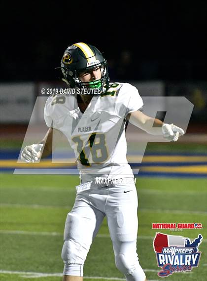 Thumbnail 3 in Placer @ Lincoln (2018 MaxPreps Rivalry Series) photogallery.