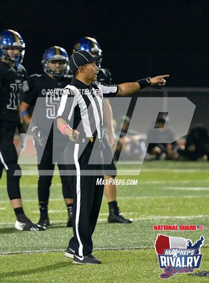 Thumbnail 2 in Placer @ Lincoln (2018 MaxPreps Rivalry Series) photogallery.