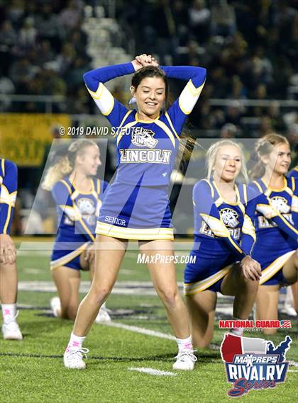 Thumbnail 2 in Placer @ Lincoln (2018 MaxPreps Rivalry Series) photogallery.