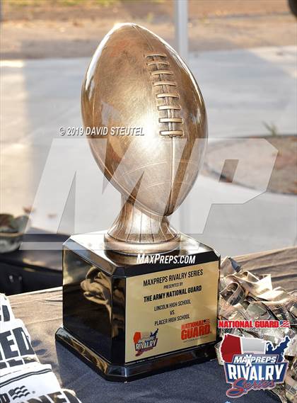Thumbnail 3 in Placer @ Lincoln (2018 MaxPreps Rivalry Series) photogallery.