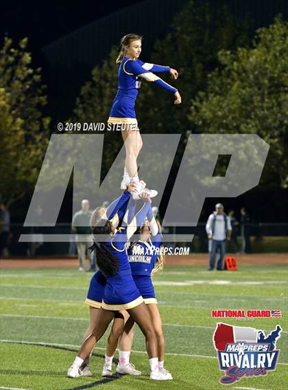 Thumbnail 2 in Placer @ Lincoln (2018 MaxPreps Rivalry Series) photogallery.
