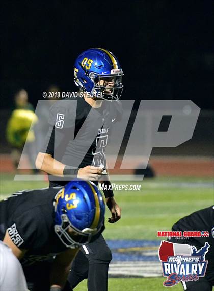 Thumbnail 1 in Placer @ Lincoln (2018 MaxPreps Rivalry Series) photogallery.