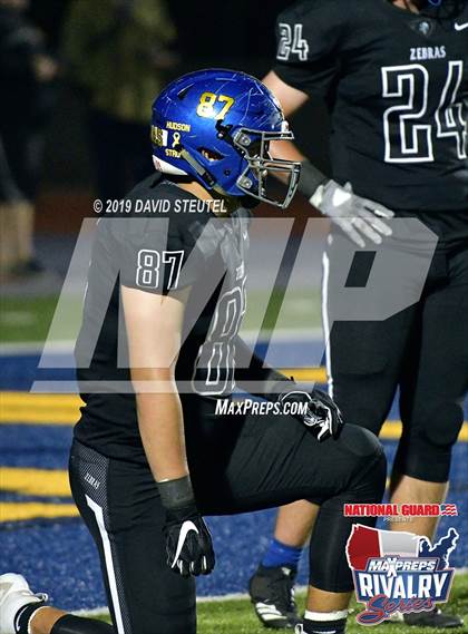 Thumbnail 1 in Placer @ Lincoln (2018 MaxPreps Rivalry Series) photogallery.