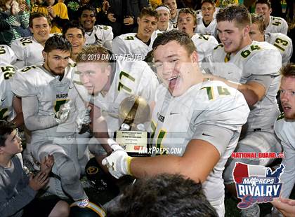 Thumbnail 1 in Placer @ Lincoln (2018 MaxPreps Rivalry Series) photogallery.