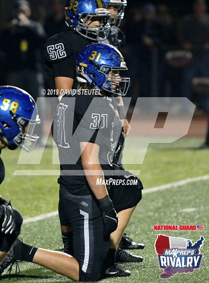 Thumbnail 3 in Placer @ Lincoln (2018 MaxPreps Rivalry Series) photogallery.