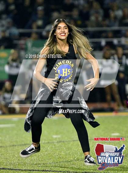 Thumbnail 1 in Placer @ Lincoln (2018 MaxPreps Rivalry Series) photogallery.